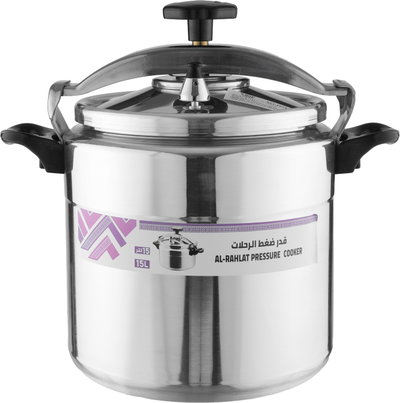 قدر ضغط ألمنيوم، 25 سم، 15 لتر - فضي product image 2