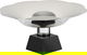 Al Saif Gallery Steel serving stand, 25x25x12 cm, base - black and silver product image 1
