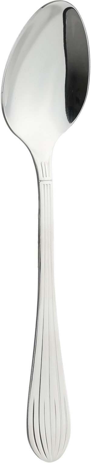 طقم ملاعق طعام ستانلس ستيل السيف غاليري, 6 قطع، مخطط - فضي product image 2