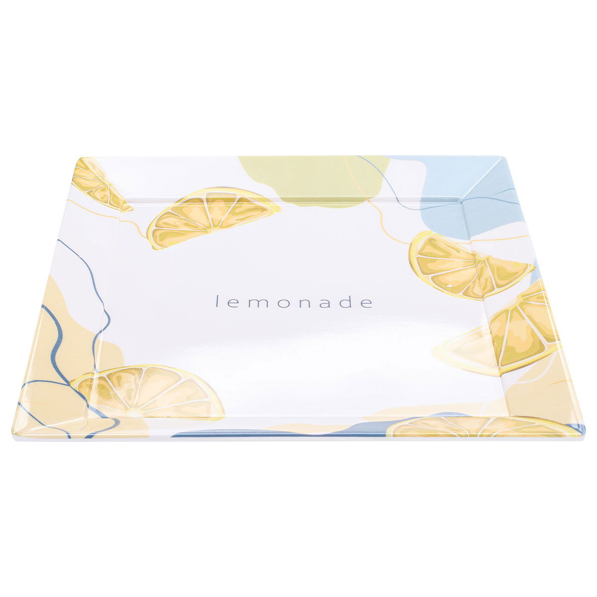 Al Saif Gallery Plastic Serving Tray, 29.5 x 29.5 x 2.5 cm, Square - White product image