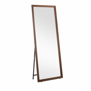 مراية ستاند زجاج، 180×70 سم، ستاند معدن - بني product image 2