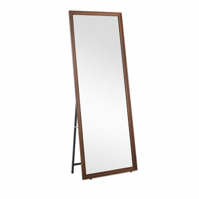مراية ستاند زجاج، 180×70 سم، ستاند معدن - بني product image 2