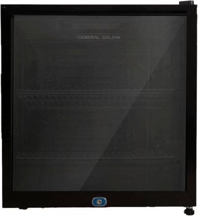 General Golden MSR120DS Mini Bar Defrost Display Refrigerator, 50 Liters, 1.7 ft., Single Door - Black product image 1