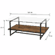 طقم طاولات خشب MDF و معدن، 5 قطع - بنى product image 4