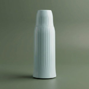 Helios thermos, 750 ml, glass inner container, plastic outer shell - green product image