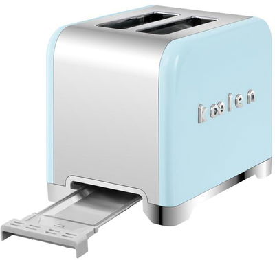 توستر مزدوج كولن، 780/930 واط، توقف تلقائي ، 800104013 - ازرق فاتح product image 1