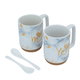 Al Saif Gallery Porcelain Mug Set, 2 Pieces, 300 ml - White product image 2