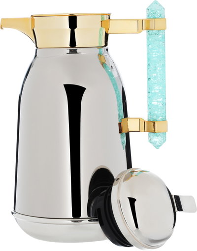 طقم ترامس شهد استيل السيف غاليري، 1 / 1لتر، 2 حبة - فضي بذهبي product image 8
