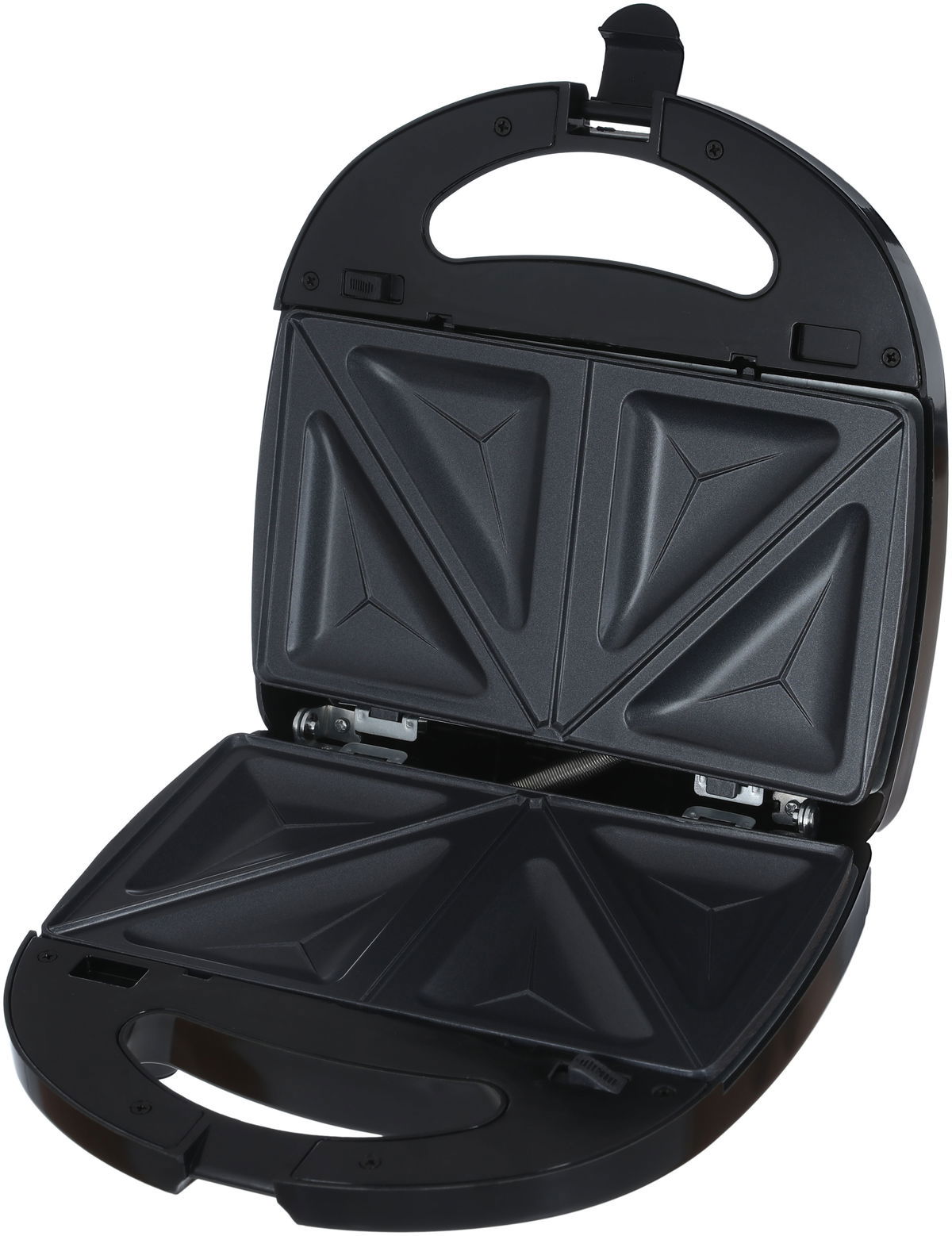 Edison 3 In 1 Sandwich Heater, 750 Watt, 3 Plates - Black Silver product image 13