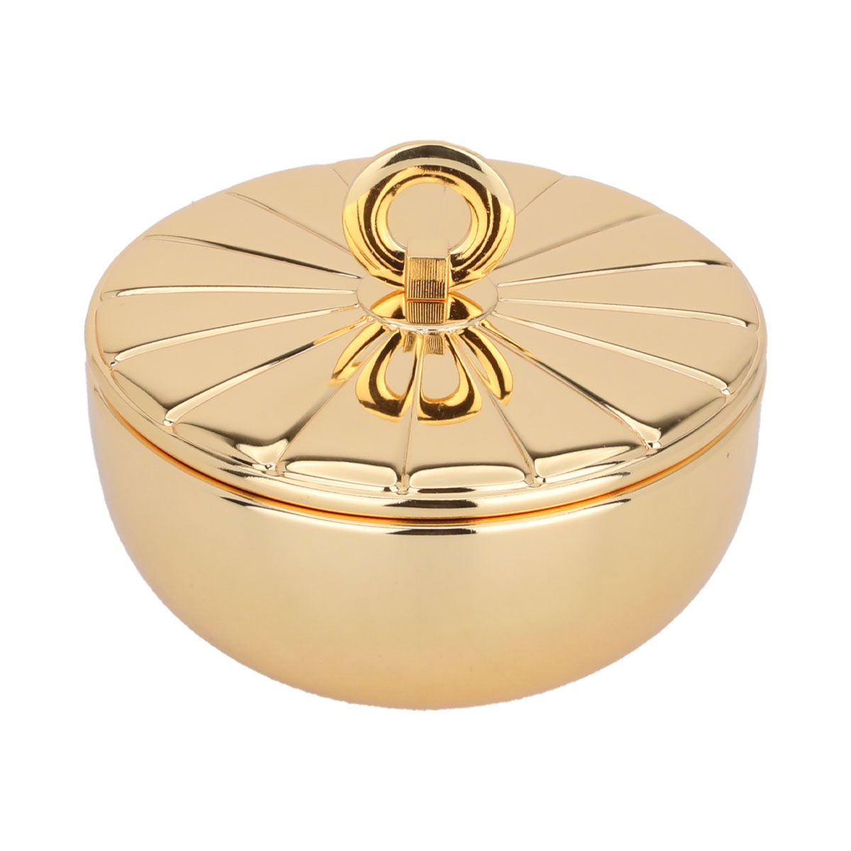 Al Saif Gallery steel date, 13 cm, round, engraved - gold product image