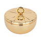 تمرية استيل السيف غاليري، 13 سم، دائرية ، منقوش، غطاء - ذهبي product image 1