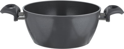طقم قدور جرانيت تركي فالز، 7قطع، غطاء زجاج - رمادي غامق product image 8