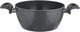 طقم قدور جرانيت تركي فالز، 7قطع، غطاء زجاج - رمادي غامق product image 8