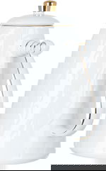 Al Saif Gallery porcelain thermos, 1.5 liters, engraved with gold-white script product image 2
