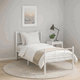 سرير حديد، 40×90×190 سم - أبيض product image 1