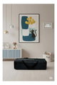حظيرة لعب اطفال فان مومنت، 125×65 سم، مع ناموسية - اسود product image 4