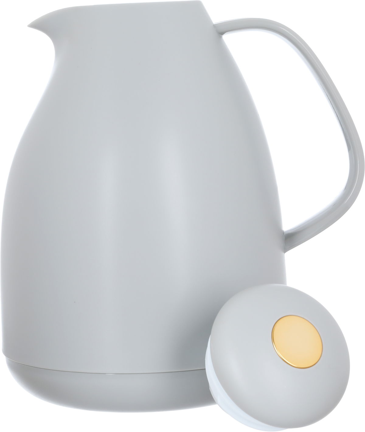 Al Saif Gallery Pro Penguin Thermos, 1 liter, glass inner container, plastic outer shell - dark gray product image 4