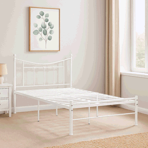 سرير حديد، 35×140×200 سم - أبيض product image 2