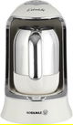 صانعة قهوة تركي كوركماز 400 واط 4 اكواب، ايقاف تلقائي، A860-12 - اوف وايت فضي product image 1