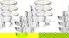 طقم بيالات شاي زجاج ماكس جلاس، 88 مل، 6 قطع - شفاف product image 1