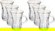 طقم بيالات شاي زجاج ماكس جلاس، 88 مل، 6 قطع - شفاف product image 1