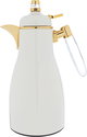 Alsaif Gallery Falwah Thermos Set, 2 Pieces, 1/1 Liter, Glass inner container, Stainless Steel Body - Pearl product image 4