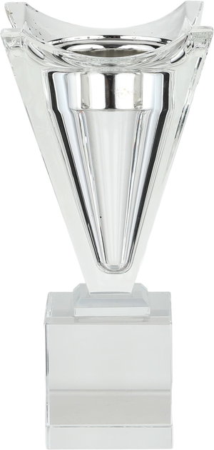 مبخرة زجاج السيف غاليري، 9x9x19.5 سم، قاعدة مربع - شفاف product image