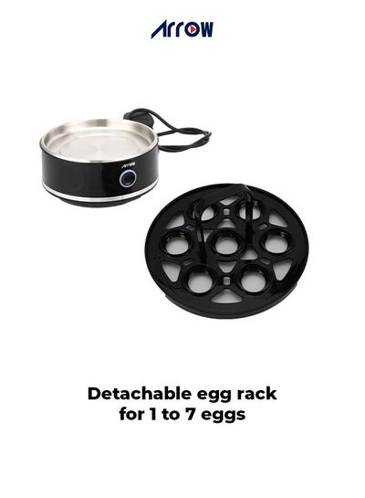 غلاية بيض ارو، 400 واط، 7 خانات، RO-07EBD - اسود product image 2