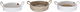Al Saif Gallery Wicker Baskets Set, 3 Pieces - Beige product image 2