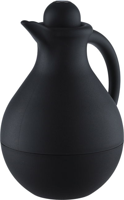 ترمس بنان تايملس، 1 لتر، خامة داخلية زجاج، غطاء ضغاط - أسود product image 3