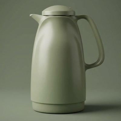 Rotpont thermos, 1.5 liters, glass inner container, plastic outer shell - green product image 1