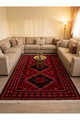 سجادة بوليستر سجادتي، 160×230 سم، نقشة نجد - أحمر product image 2