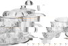 Al Saif Gallery Glass Bialat Serving Set, 26 Pieces - Clear product image 1