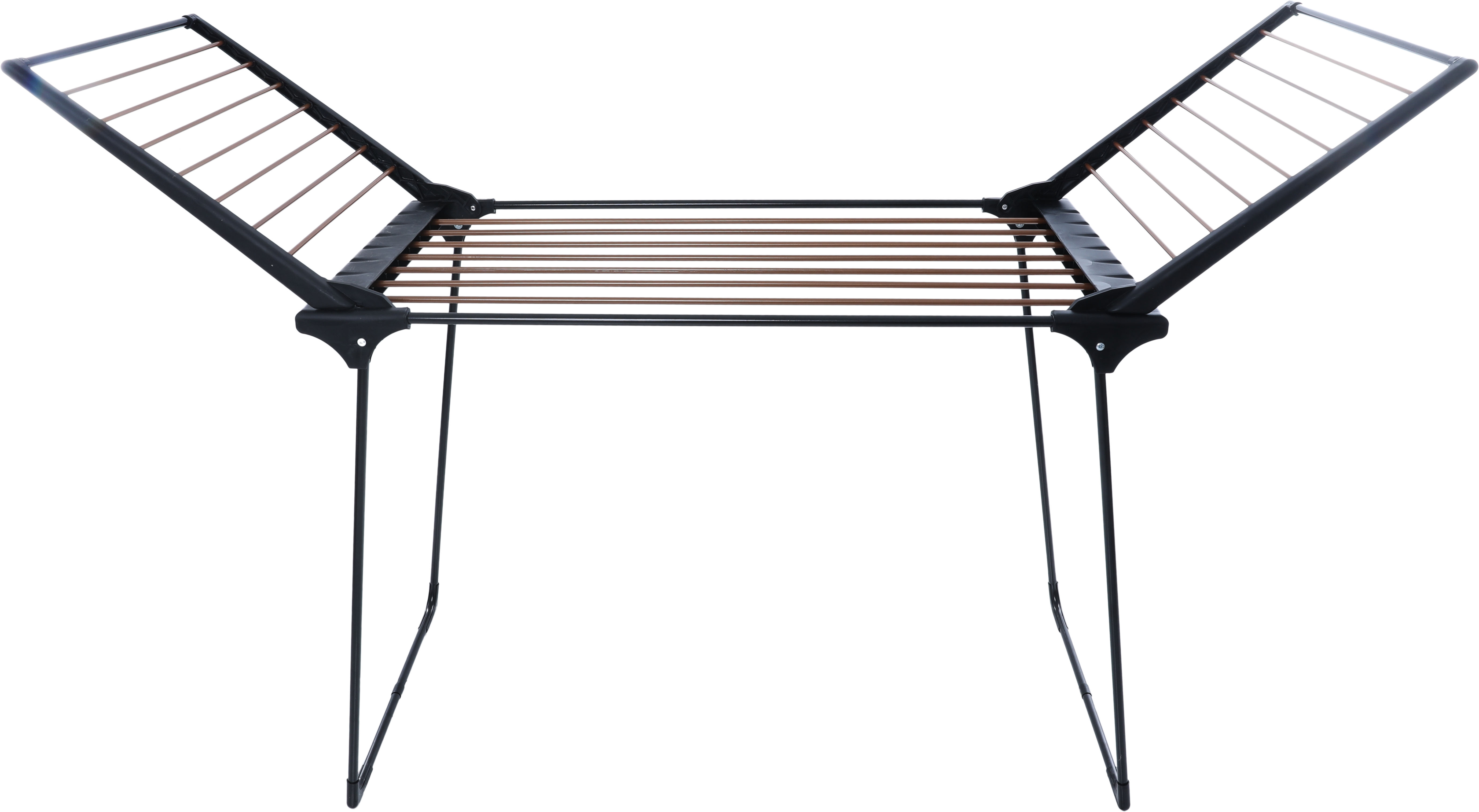 Al Saif Gallery Steel Clothes Drying Rack, 119 X 54 X 62 Cm - Black product image
