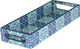 Al Saif Gallery wooden serving tofir, 13 x 5 x 2 cm, rectangle - blue product image 3