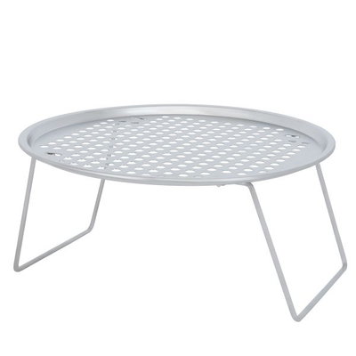 كرسي تنشيف بيالات حديد برق الحيا السيف غاليري، 33 سم، دائري - رمادي product image 2