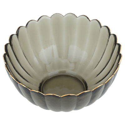 زبدية زجاج السيف غاليري، 8×15.5 سم - رمادي product image 2