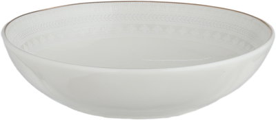 طقم تقديم سفرة بورسلان السيف غاليري، 65 قطعة - أبيض ذهبي product image 13