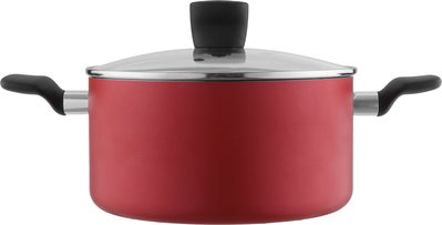 Teflon Super Cook Cookware Set, 9 Pieces - Red product image 4