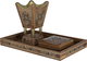 Wooden incense burner set, 38x24x4 cm, 3 pieces, geometric patterns - multicolor product image 1