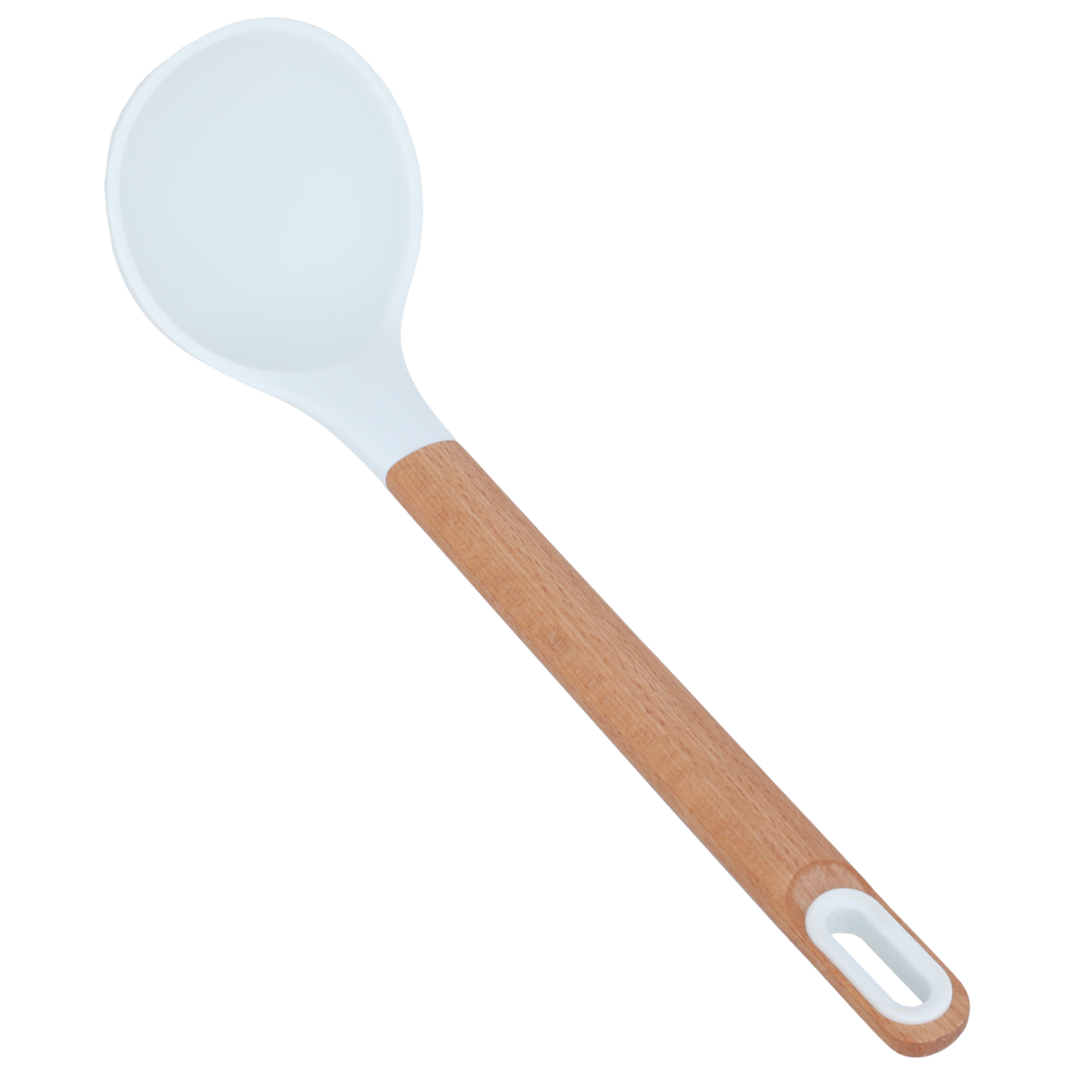 Al Saif Gallery Soup Ladle, Plastic - Brown White product image
