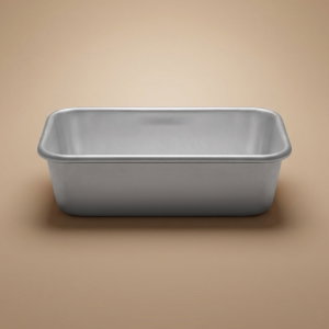 Al Saif Gallery Aluminum Cake Mold, 24.5X15X7 Cm - Silver product image