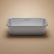 قالب كيك المونيوم السيف غاليري، 24.5x15x7 سم - فضي product image 1
