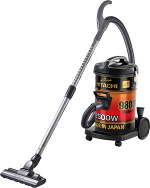 مكنسة برميل هيتاشي، 21 لتر، 2500 واط، CV-9800MIJ22SA(ME) - اسود احمر product image