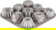 قالب كيك جرانيت ماريسا لونينا، 9 خانات، 23.5x23.5x3.5 سم - ذهبي product image 4