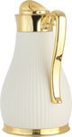 Ampere Porcelain and Glass Tea and Coffee Serving Set, 52 Pieces - Beige with Gold product image 3