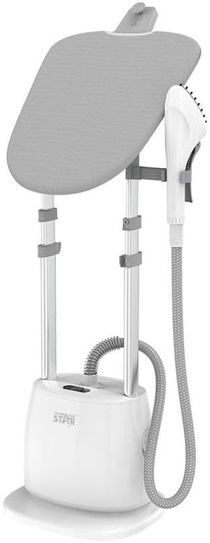 Winning Star ST-5025 Vertical Steam Iron, 1.5 Liter, 1580 Watts, 5 Levels - White product image