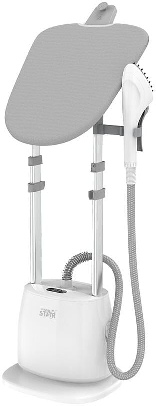 Winning Star ST-5025 Vertical Steam Iron, 1.5 Liter, 1580 Watts, 5 Levels - White product image 1