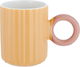 Al Saif Gallery Porcelain Mug, 350 ml - Light Brown product image 1