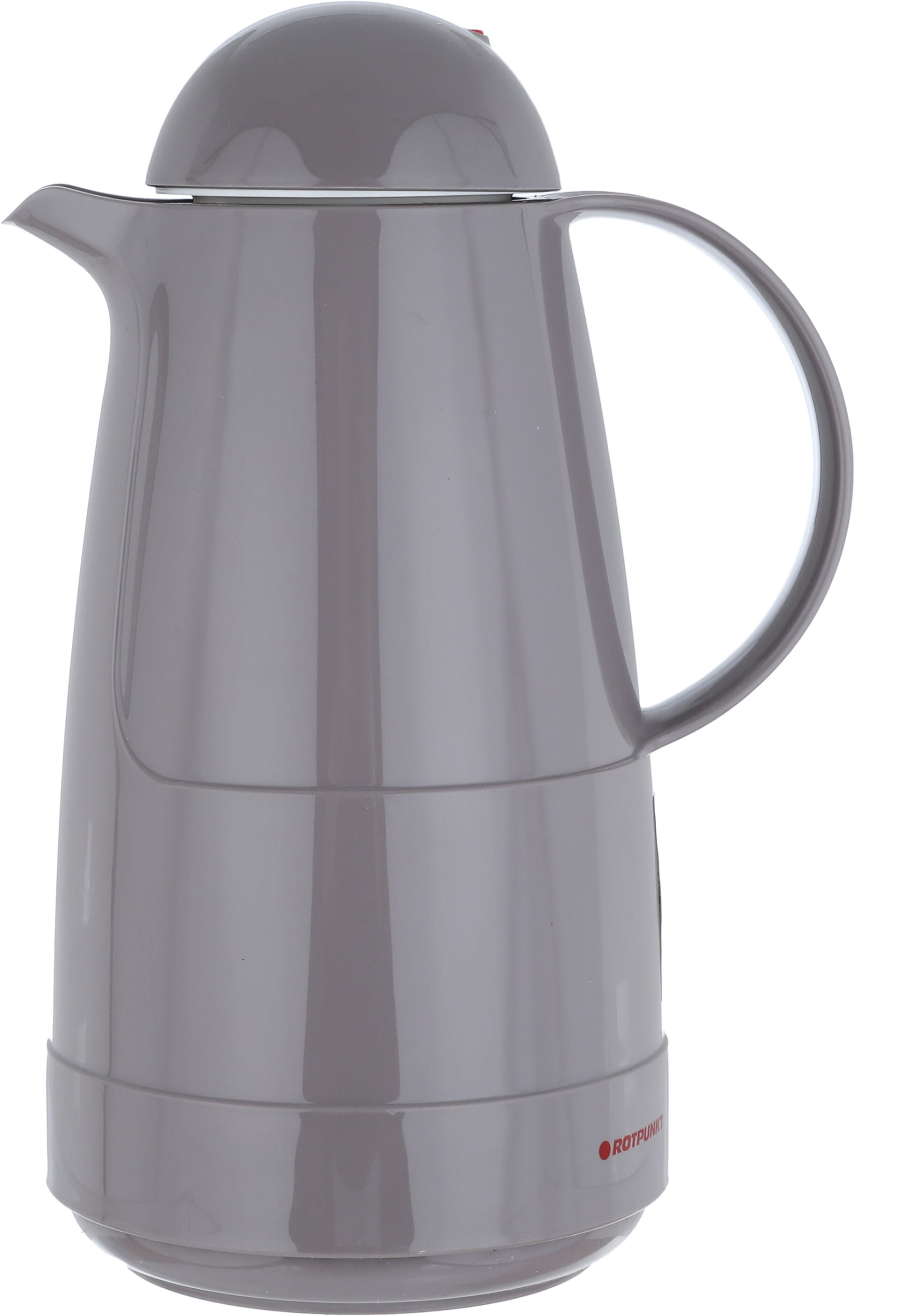 Rotpont thermos, 1 liter, glass inner container, plastic outer shell - brown product image